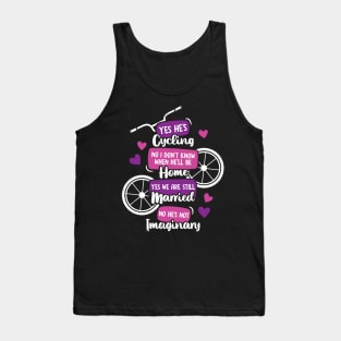 Funny Cyclist's Wife Gift Tank Top